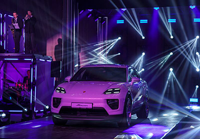 Porsche Macan Electric Конгресс-холл